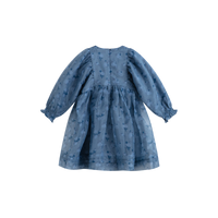 Cera Una Volta Kana Dress Dusty Blue Flower