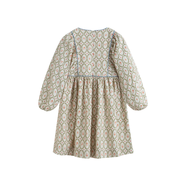 Cera Una Volta Kana Dress Cream Sage