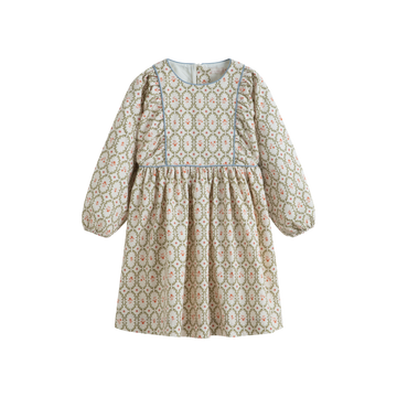 Cera Una Volta Kana Dress Cream Sage