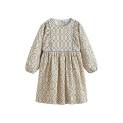 Cera Una Volta Kana Dress Cream Sage