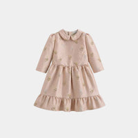 Cera Una Volta Lylas Dress Long Sleeves Pink