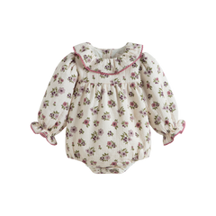 Cera Una Volta Agapi Romper Cream Flower