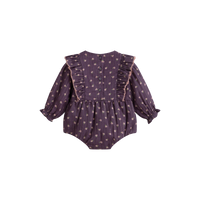 Cera Una Volta Nina Romper Purple
