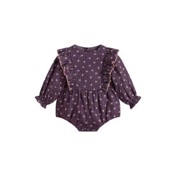 Cera Una Volta Nina Romper Purple