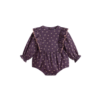 Cera Una Volta Nina Romper Purple