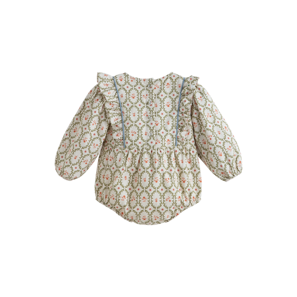 Cera Una Volta Nina Romper Cream Sage