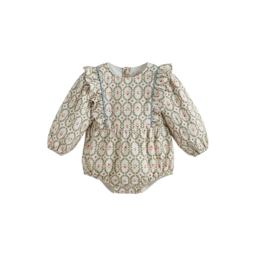 Cera Una Volta Nina Romper Cream Sage