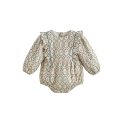 Cera Una Volta Nina Romper Cream Sage