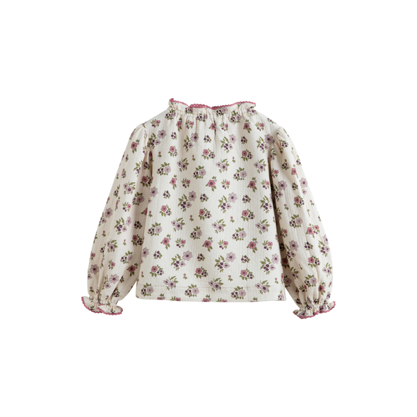 Cera Una Volta Zelie Shirt Cream Flower