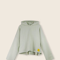 LMN3 Fog Green Cropped Hoodie No.68