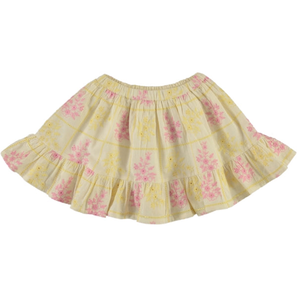 Bebe Organic Patchwork embroidery Alba Special Skirt (covers the knee)