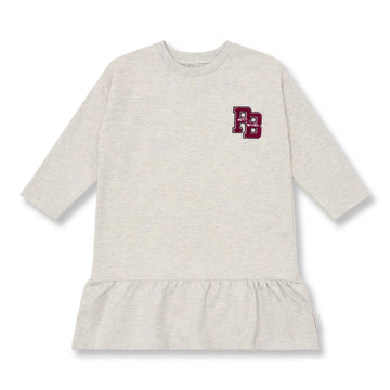 Petit Blush Aliza Dress Pb - Grey Melange