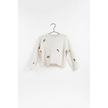 Please Mom Apple Knit Sweater