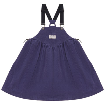 Calla Lili Girl Corduroy Jumper - Purple