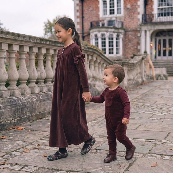 Bopop Burgundy Overalls (Maxi Collection) B943
