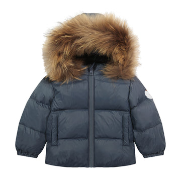 Denali Infant Classic Bomber - Ocean Blue