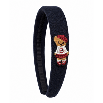 Bandeau Teddy Knits Navy Classic Headband (Final Sale)