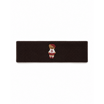 Bandeau Teddy Knits Brown Sweatband (Final Sale)