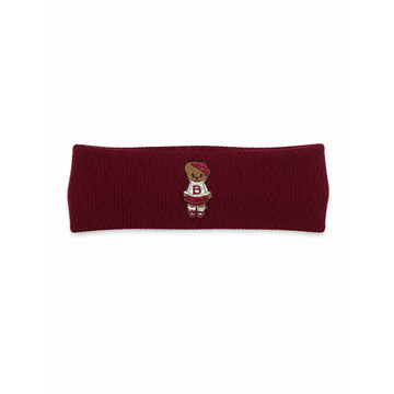 Bandeau Teddy Knits Burgundy Sweatband (Final Sale)