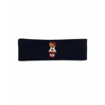 Bandeau Teddy Knits Navy Sweatband (Final Sale)