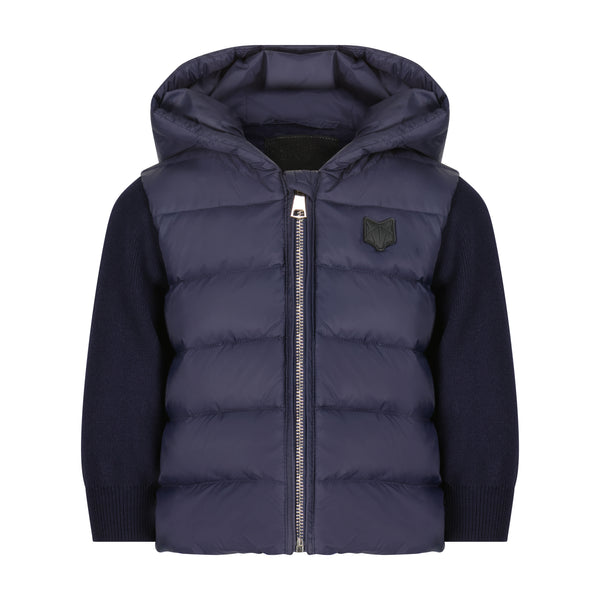 Scotch Bonnet Navy Baby Boy Puffer