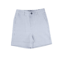 Belati Light Blue Striped Seersucker Shorts (BBM560)