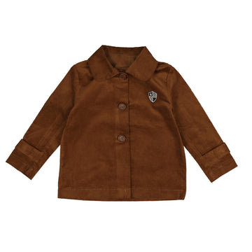Belati Camel Trench Jacket With Cuff Tabs