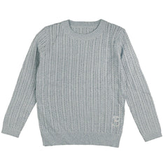 Belati LIGHT BLUE MARLED BRAIDED LS BKN250