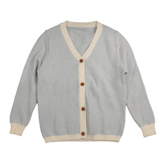 Belati LIGHT BLUE CHUNKY V'S CARDIGAN BKN254