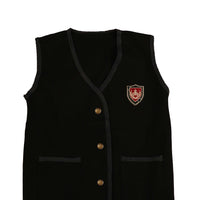Belati Black Jersey Emblem Vest (BKN491)