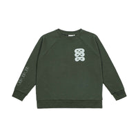 Beau Loves Washed Green 'The Future Is Ours' Raglan Sweater