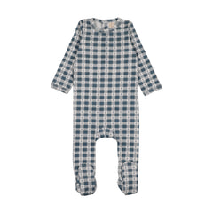 Bonjoy Checkered Charm Footie - Little Anchors