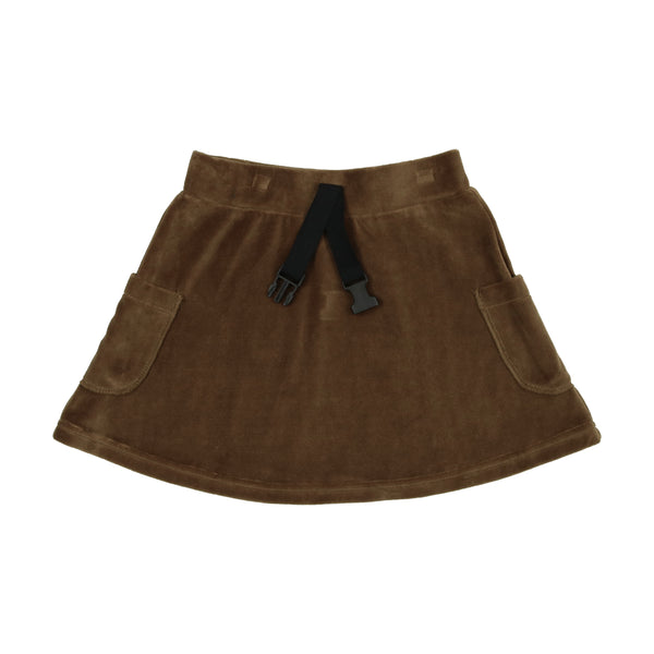 Bopop Olive Buckle Skirt