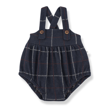 1+ In The Family Dark Blue Boris Romper
