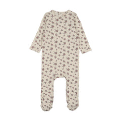 Bonjoy Garden Party Footie - Cluster Ivory