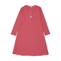 Bonjoy Stripe Squad Nightgown - Neon Pink
