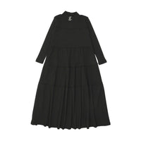 Bonjoy Black Ribbed Robe