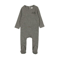 Bonjoy Heather Grey Good Night Stretchie