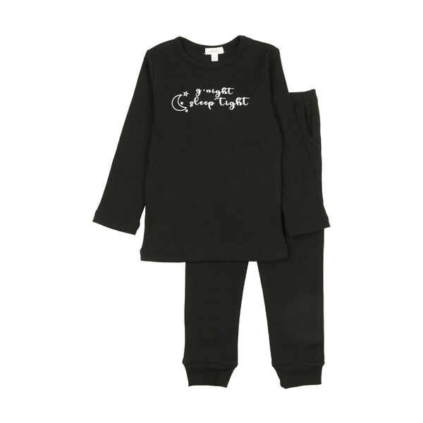 Bonjoy Black Good Night PJ's