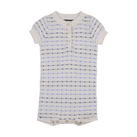 Sweet Threads White Brooks Baby Romper