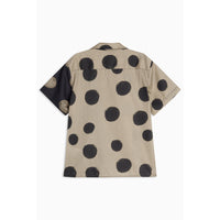 Wolf & Rita Polka Mocha Boy Shirt Bruno Woven