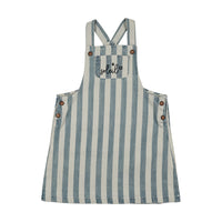 Farren And Me Bermuda Striped Jumper - Light Blue Denim Stripes