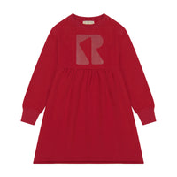 Retrokid Ruby Basic Logo Twirl Dress