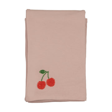 Bee & Dee Bead Applique Rose Blanket