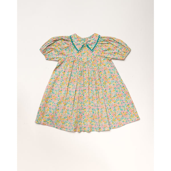 Early Sunday Beth Dress Custom Emma Floral Mint Print (FC-SS26-00007)