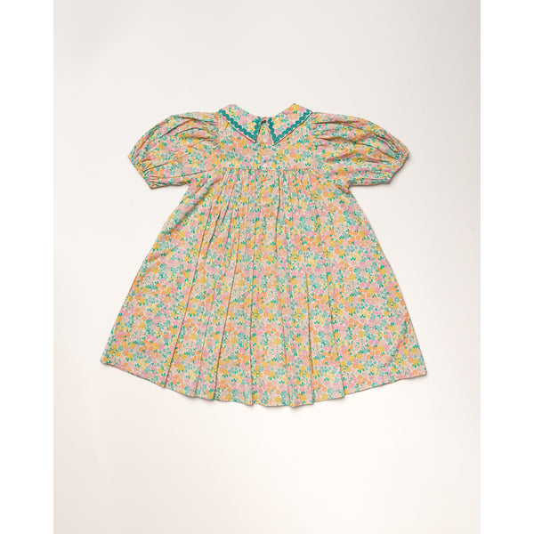 Early Sunday Beth Dress Custom Emma Floral Mint Print (FC-SS26-00007)