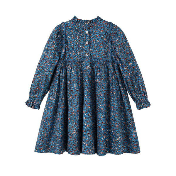 Nou Nelle Blue Floral Dress