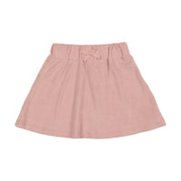 Bonjoy Pink Terry Zip-up/Skirt Set