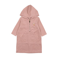 Bonjoy Pink Terry Girls Dress Coverup