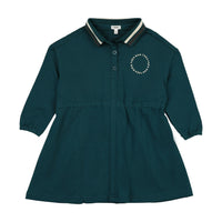 Bonjoy Slate Tre Bon Polo Dress - Slate Blue